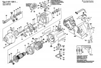 Bosch 0 601 120 042 Drill 240 V / GB Spare Parts